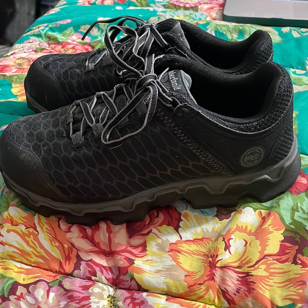 Timberland Alloy Toe Size 8W Safety Shoe